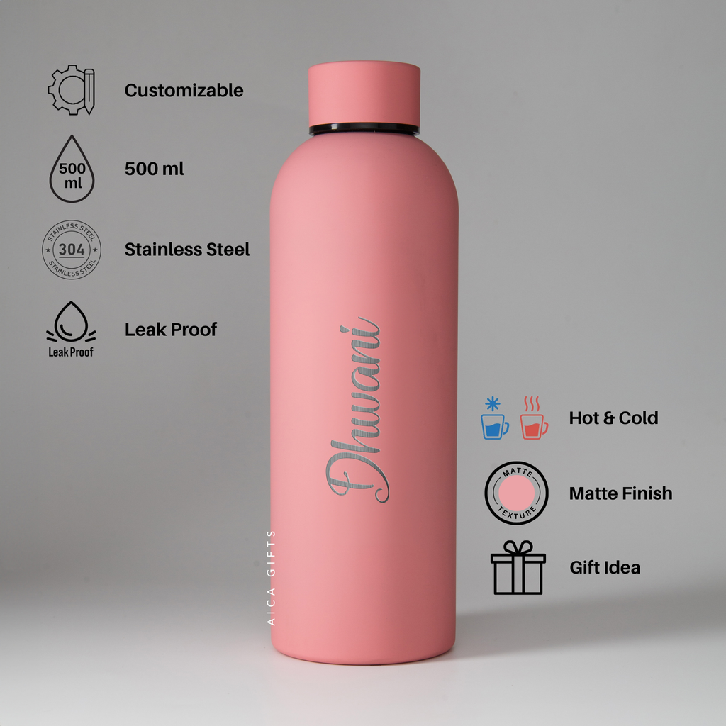 Personalized Bottle - NudePink