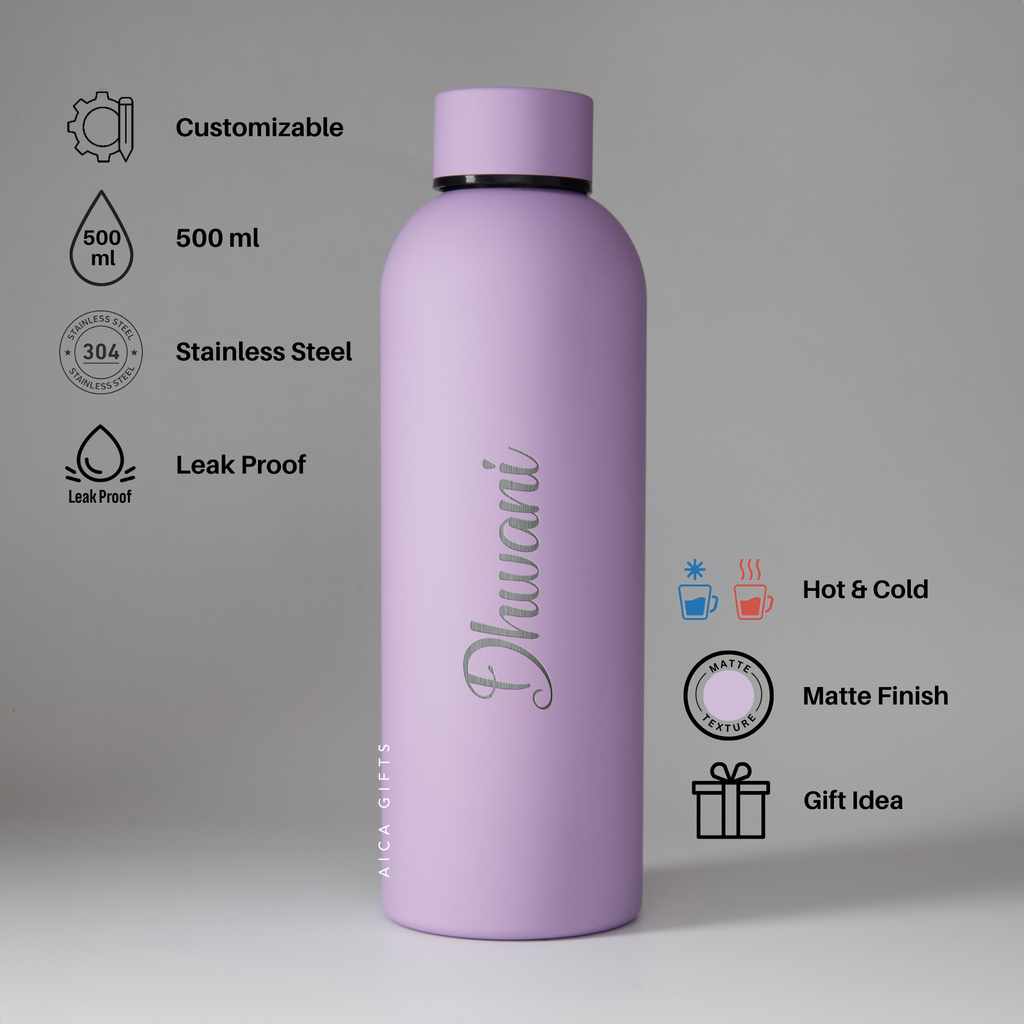 Personalized Bottle - Baby Purple