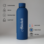 Personalized Bottle - NavyBlue