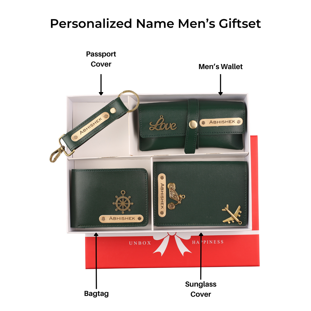 Personalized Womens Giftset (DarkGreen)