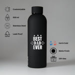 Load image into Gallery viewer, Best Dad Ever Bottle - Black
