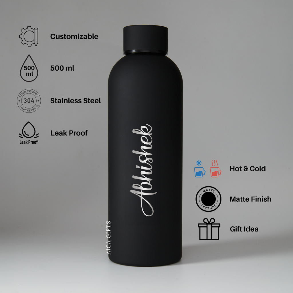 Personalized Bottle - Black