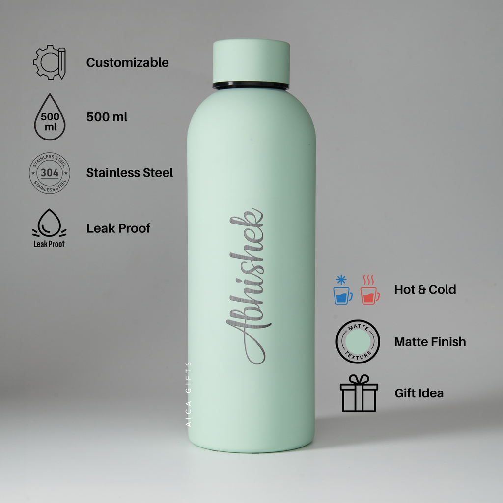Personalized Bottle - Pista Green