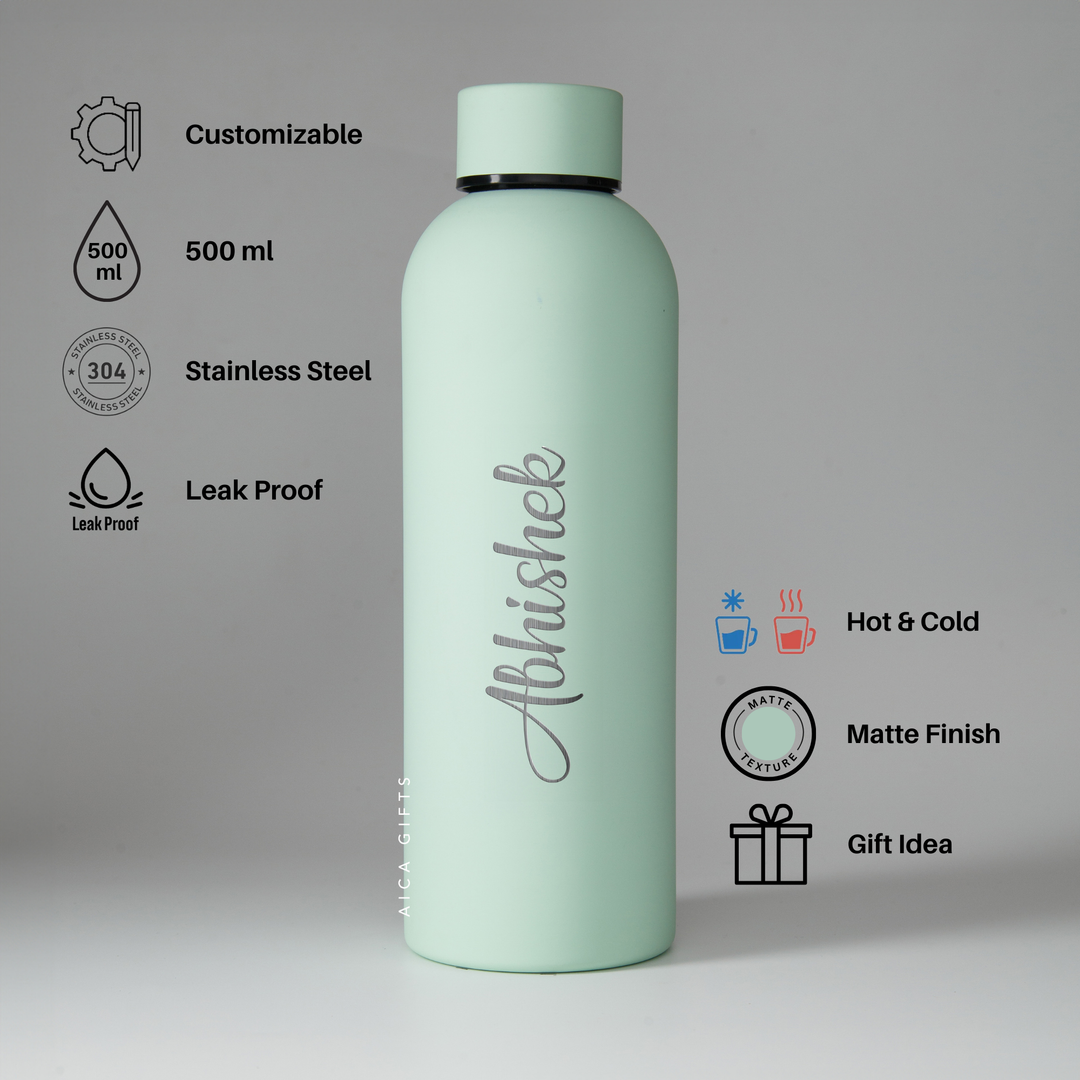 Personalized Bottle - Pista Green