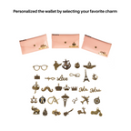 Personalized Womens Wallet -Nudepink
