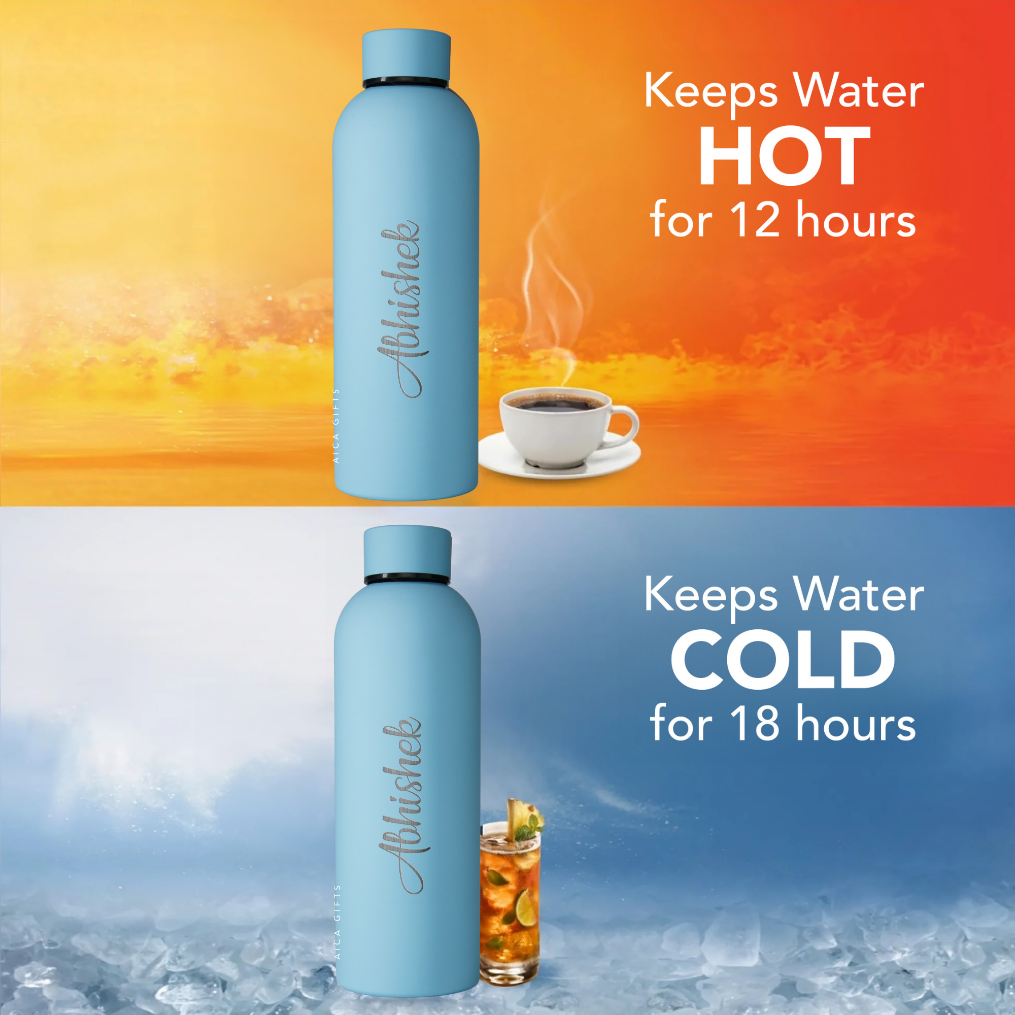 Personalized Bottle - BabyBlue