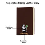 Personalized Name & Embroidery  Patch Diary