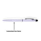 AICA Gifts Personalized Pens with Name Engraved (Black) Roller Ball Pen
