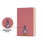 Personalized Name & Embroidery  Patch Diary