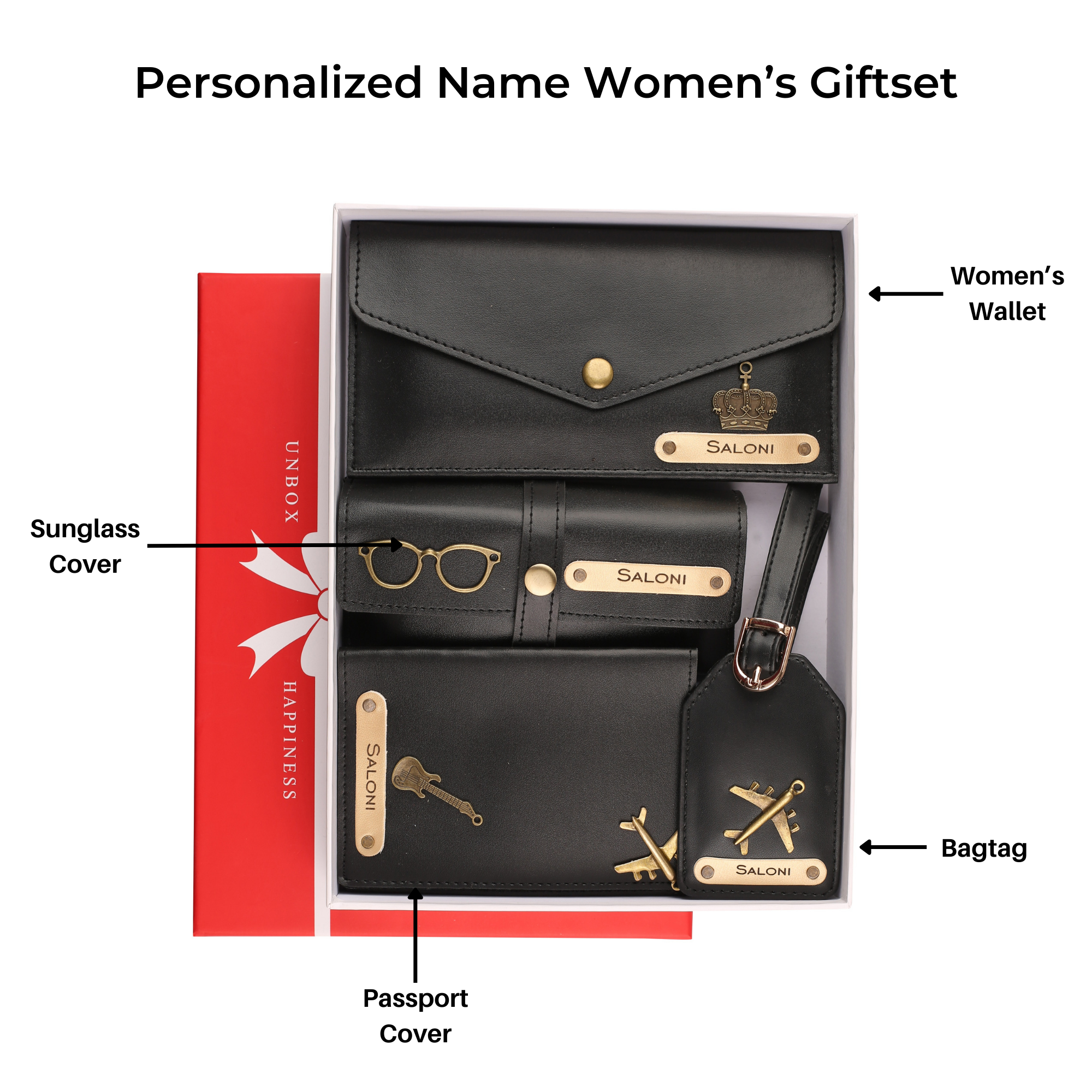 Personalized Womens Giftset (Black)