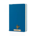 AICA Personalized Name & Charm Leather Notebook Diary -A5 Size, 180 Ruled Pages All