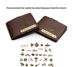 Personalized Mens Wallet - DarkBrown
