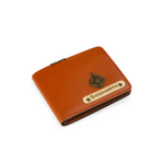 Load image into Gallery viewer, Personalized Mens Wallet (TanBrown)
