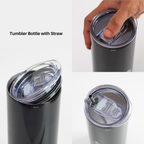 Personalized Sipper Tumbler -Black