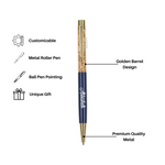 Load image into Gallery viewer, Personalized Diary Pen &amp; Bottle – 3pcsGift Set (Navy Blue)
