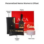 Personalized 4pc Womens Combo Giftset (Black)
