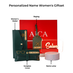 Personalized 4pc Womens Combo Giftset (DarkGreen)