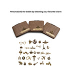Personalized Self – Textured Mens Wallet (Brown)