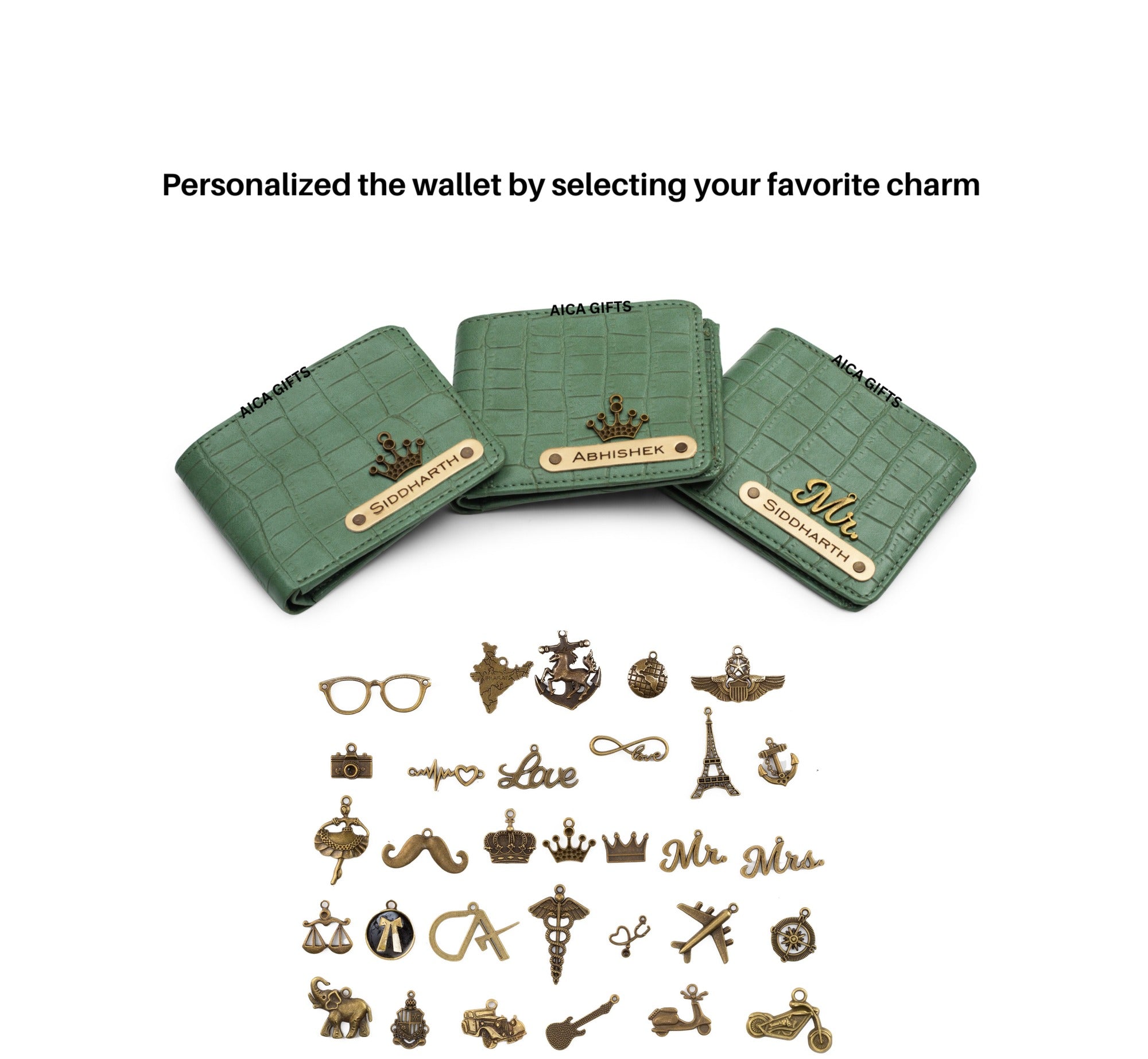 Personalized Self–Textured Mens Wallet