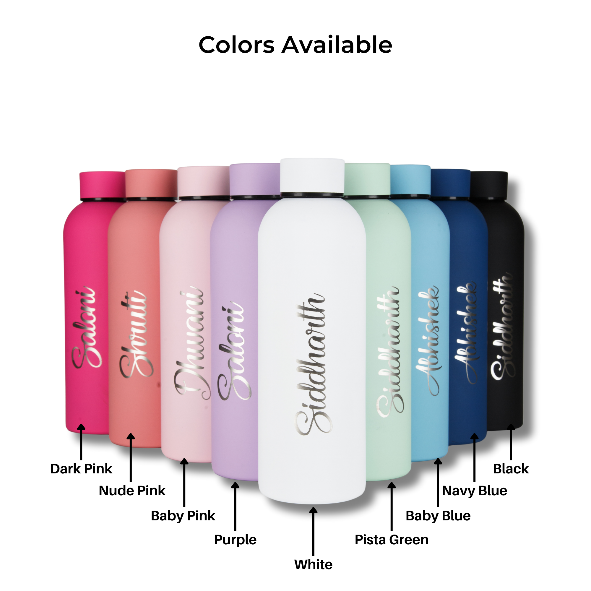 Personalized Bottle - Black