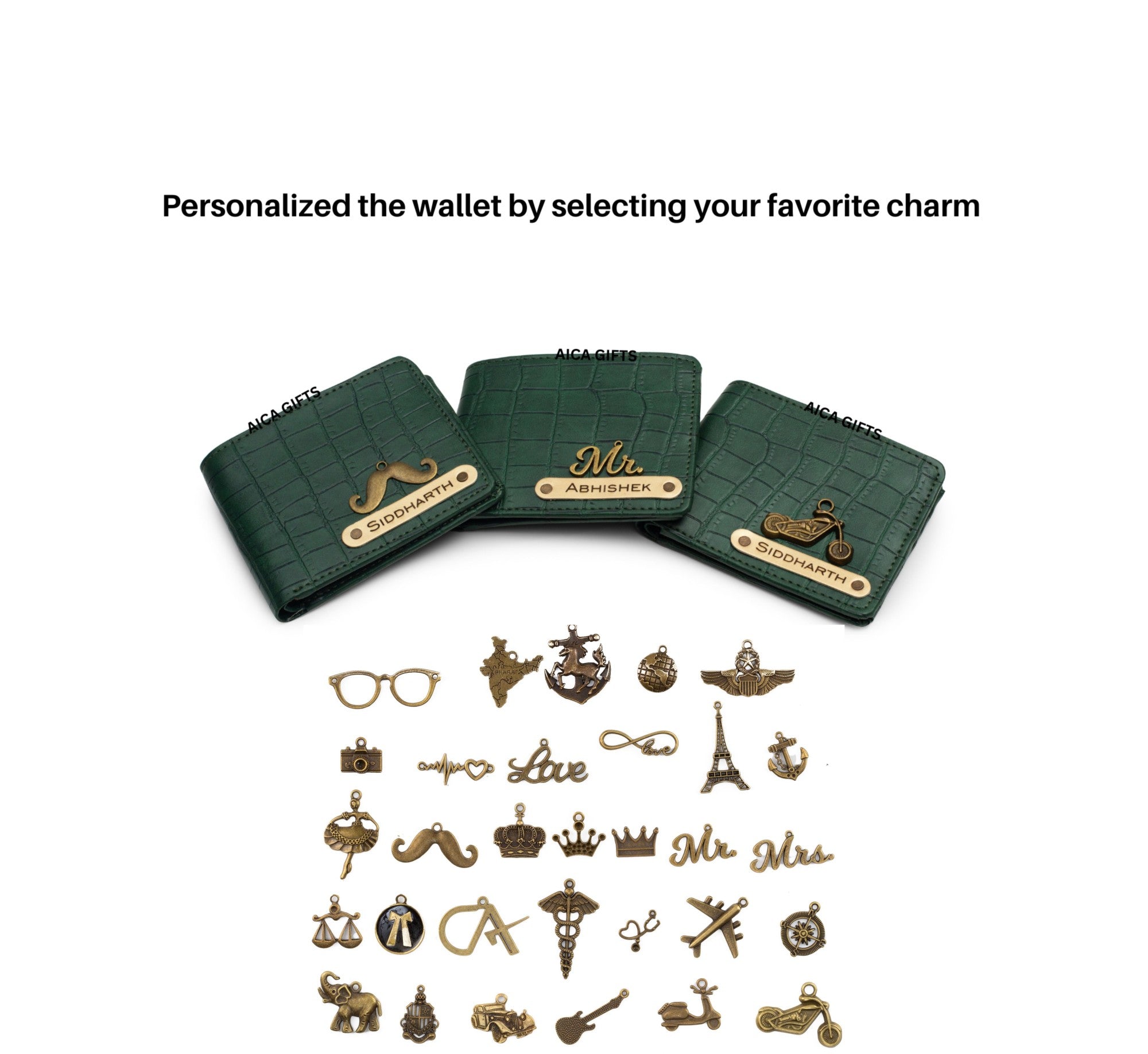 Personalized Self–Textured Mens Wallet