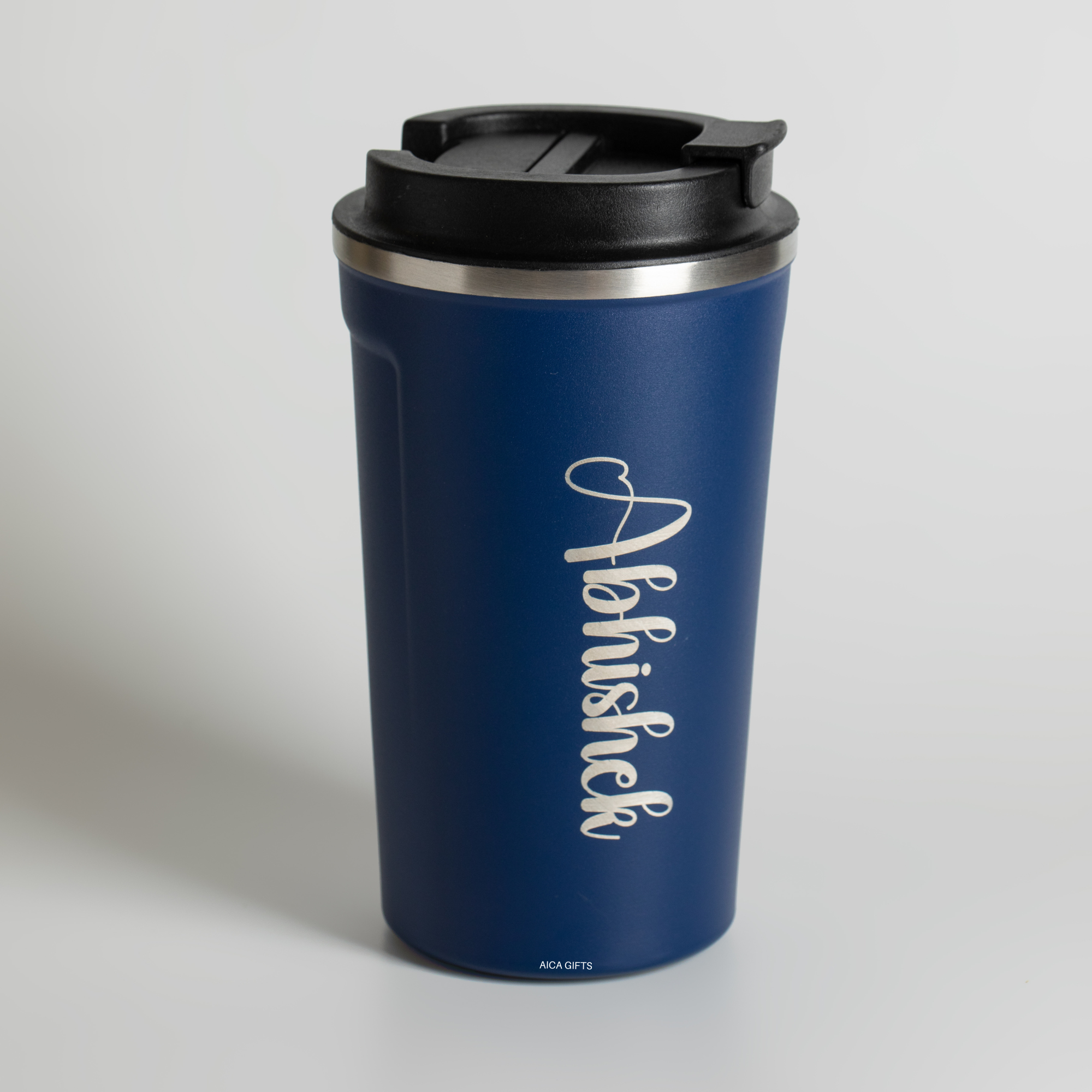 Personalized Coffee Tumbler -NavyBlue