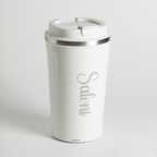 Personalized Coffee Tumbler -White