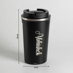 Personalized Coffee Tumbler -Black