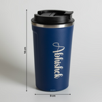 Load image into Gallery viewer, Personalized Coffee Tumbler -NavyBlue
