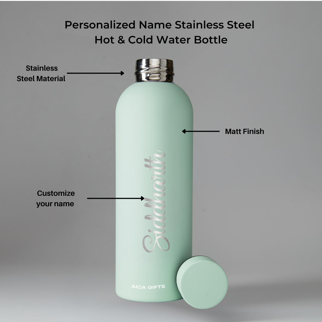 Personalized Bottle - Pista Green