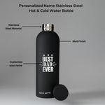 Load image into Gallery viewer, Best Dad Ever Bottle - Black
