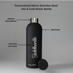 Personalized Bottle - Black