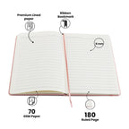 Personalized Name & Embroidery  Patch Diary