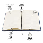 Personalized Name & Embroidery  Patch Diary