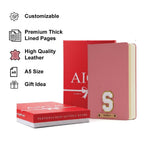 Personalized Name & Embroidery  Patch Diary