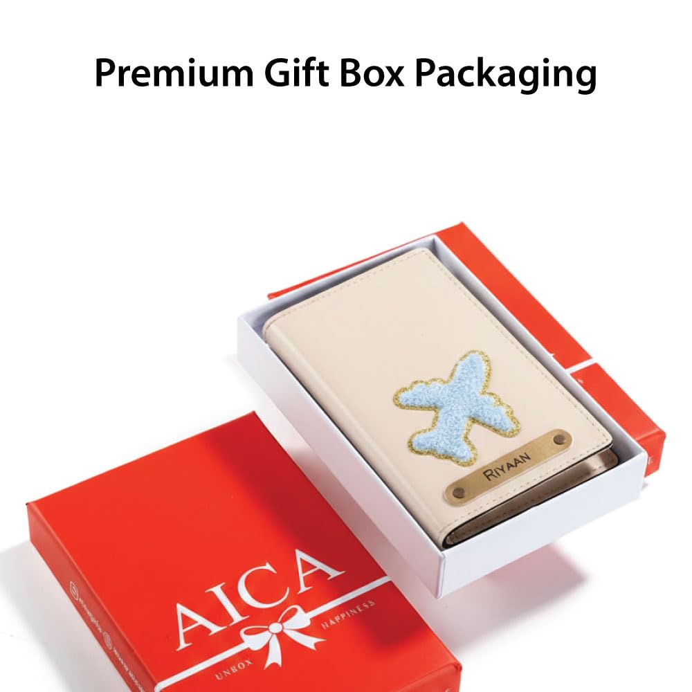 Personalized Patch Passport Cover