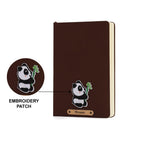 Personalized Name & Embroidery  Patch Diary