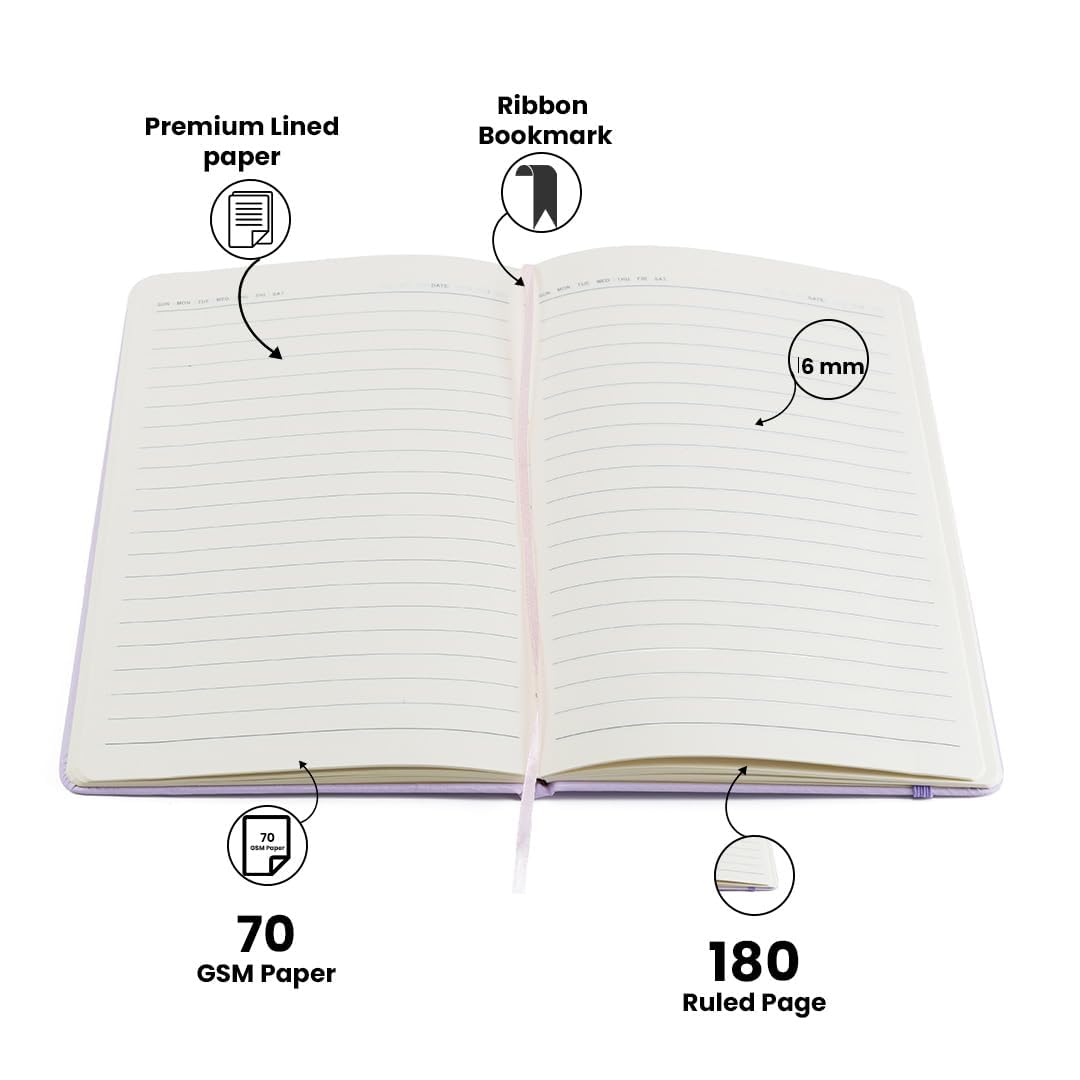 Personalized Name & Embroidery  Patch Diary