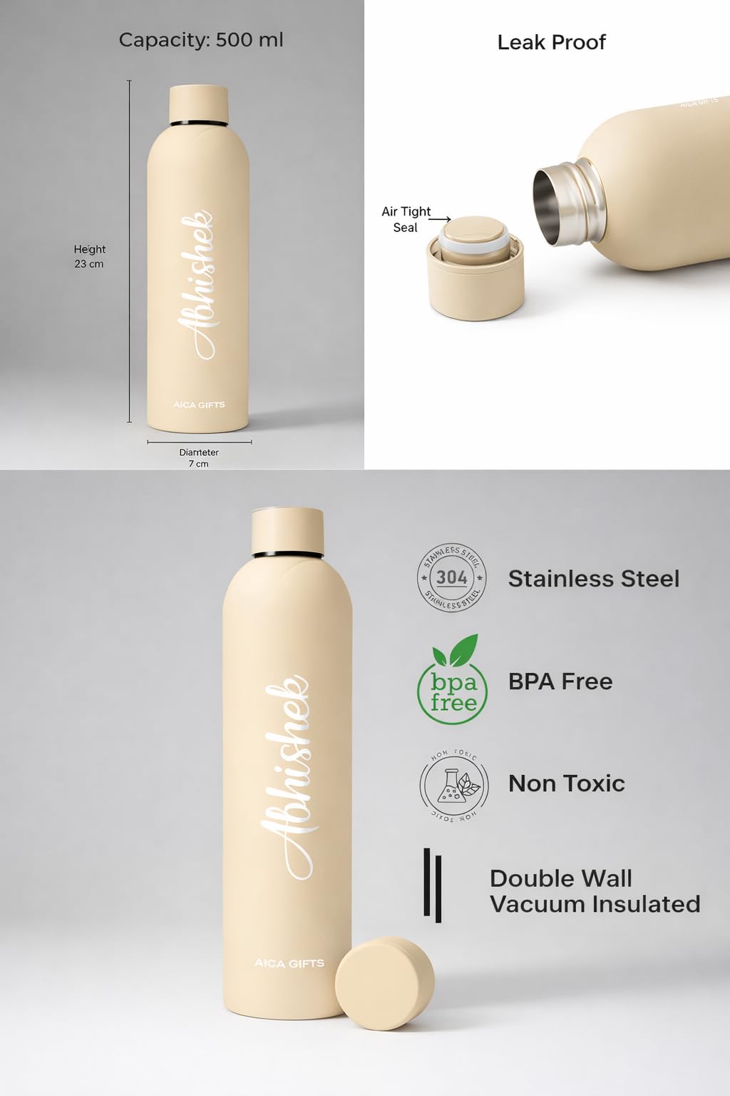 Personalized Name Bottle
