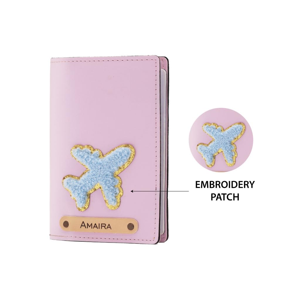 Personalized Patch Passport Cover