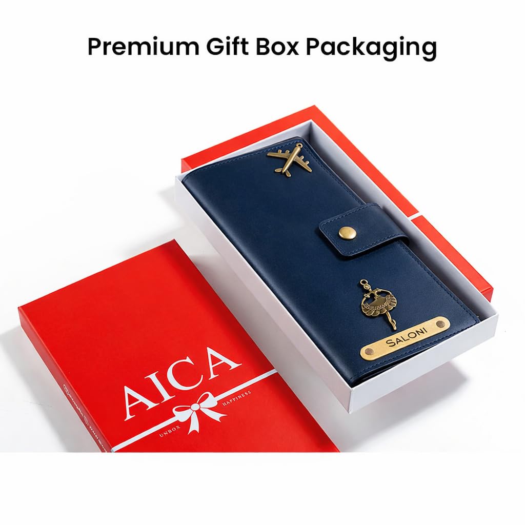 Personalized Long Passport Wallet All