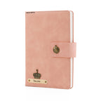 Personalized Name Leather Magnetic Diary A5 Size 200 Pages
