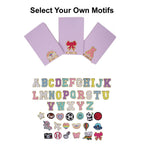 Personalized Name & Embroidery  Patch Diary
