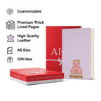 Personalized Name & Embroidery  Patch Diary