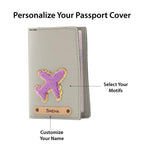 Personalized Patch Passport Cover