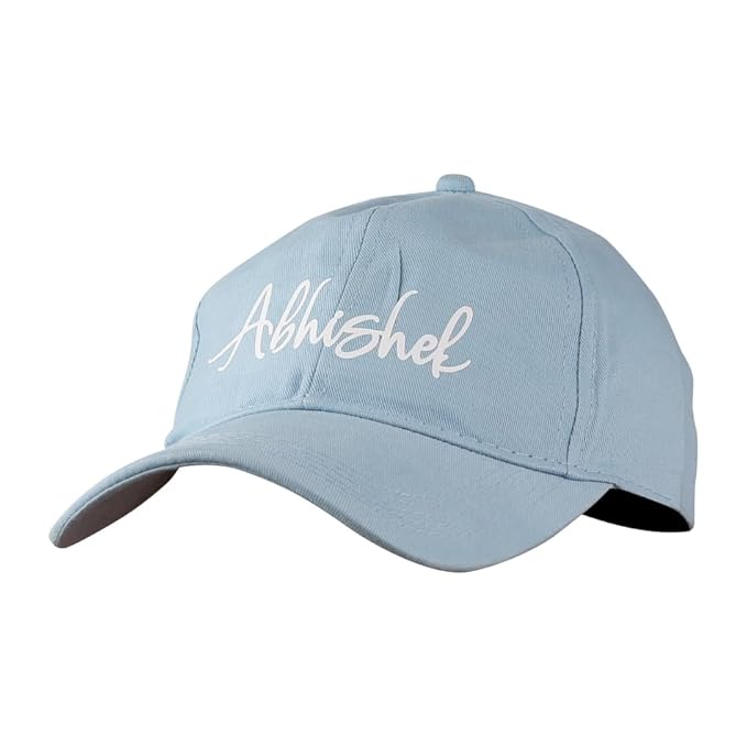 Personalised Cotton Cap – Free Size