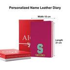 Personalized Name & Embroidery  Patch Diary