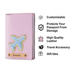 Personalized Patch Passport Cover