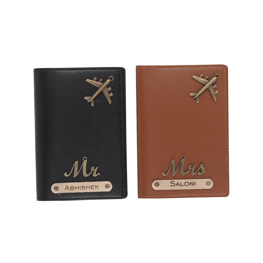 Personalised Couple Passport Covers
