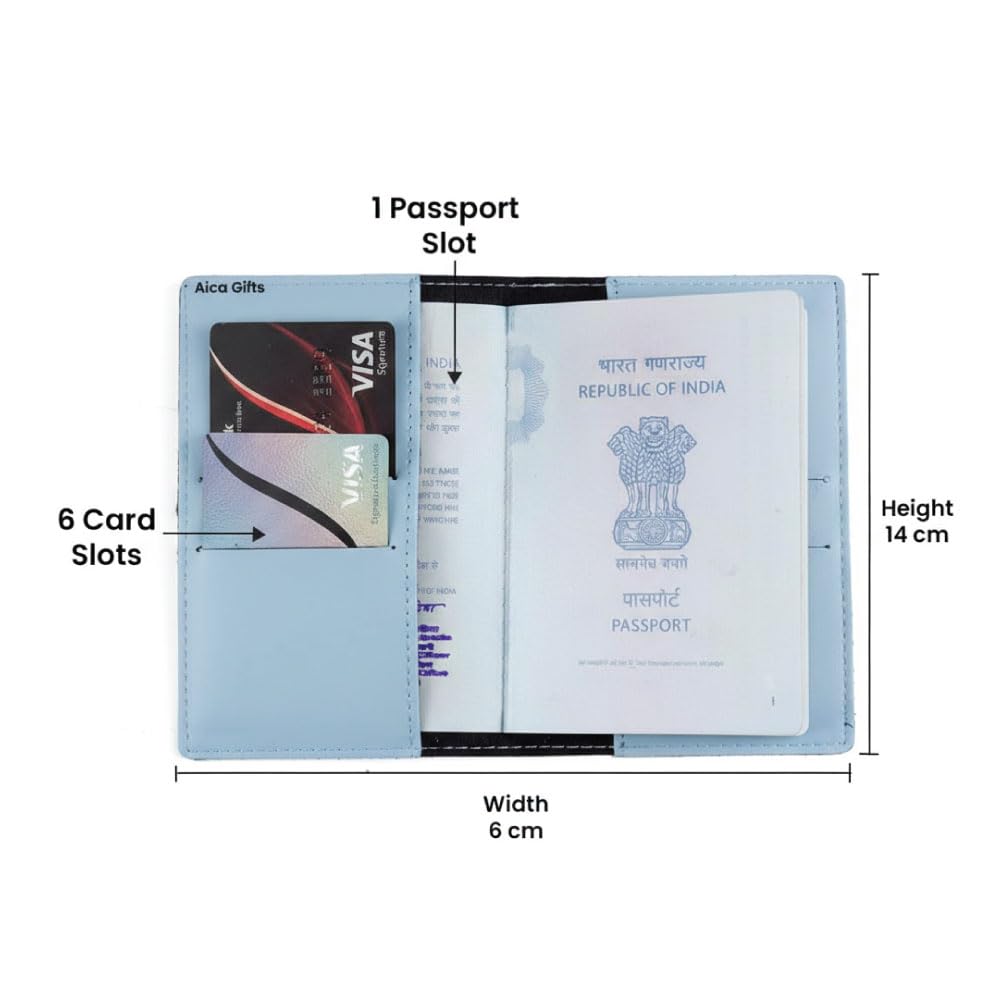 Personalized Patch Passport Cover